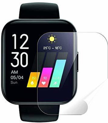 KACA Edge To Edge Screen Guard for Realme Watch Smart Watch [Better than Tempered Glass](Transparent, Pack 2)(Pack of 2)
