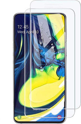 x protect Tempered Glass Guard for Samsung Galaxy A80(Pack of 2)
