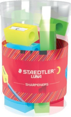 STAEDTLER 510 05 Luna Single Hole Plastic Pencil Sharpener(Multicolor)