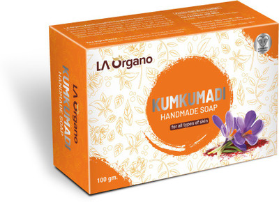 LA Organo Kumkumadi Handmade Natural Bath Soap(100 g)