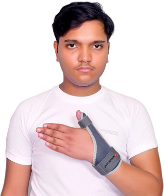 MPSURGICAL Thumb Spica Splint Thumb Support (Grey) Splints(Grey)