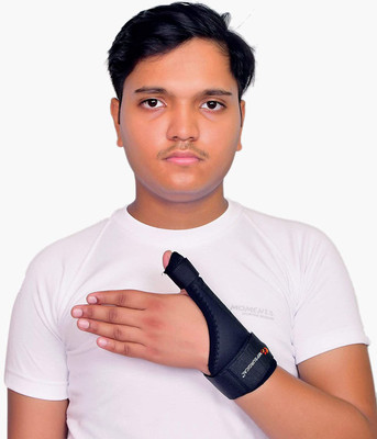 MPSURGICAL Thumb Spica Splint Thumb Support (Black) Splints