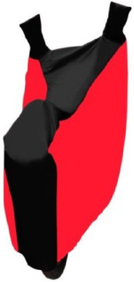 APNEK Two Wheeler Cover for Bajaj(Discover 125 DTS-i, Red, Black)