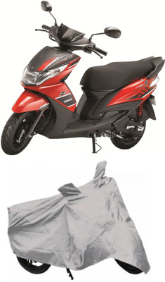 THE REAL ARV Two Wheeler Cover for Yamaha(Ray Z, Silver)