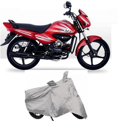 THE REAL ARV Two Wheeler Cover for Hero(Splendor NXG, Silver)