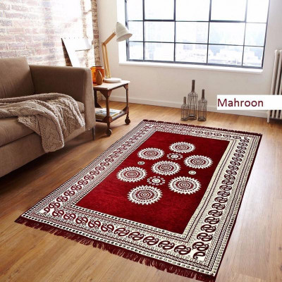 Home Style Multicolor Cotton Carpet(4 ft,  X 6 ft, Rectangle)