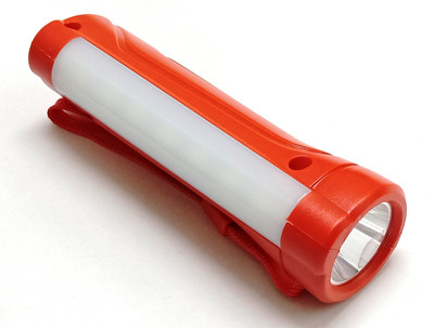 CTB PLSUPREME PL-006 1 Watt Rechargeable Torch With 1400 MAH Lithium Battery Torch(Red, 10 cm, Rechargeable)