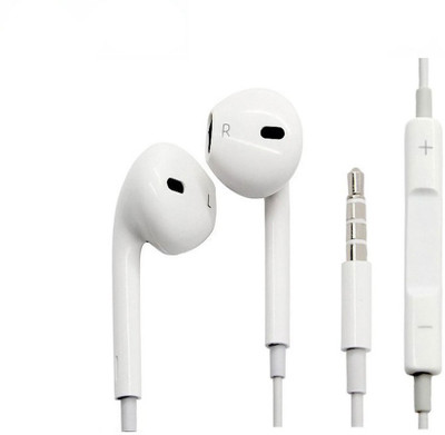 FONICY Vi.vo TOP EARPHONE WITH MIC V15,Y17 ,Y81,Y17,Y95,V19 Pro,V17 Pro Wired Headset(White, In the Ear)