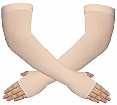 VT VIRTUE TRADERS Cotton Arm Sleeve For Men & Women(M, Beige)