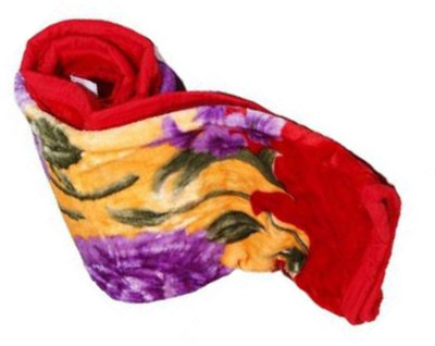 GKM Floral Single AC Blanket for  Mild Winter(Microfiber, Multicolor)