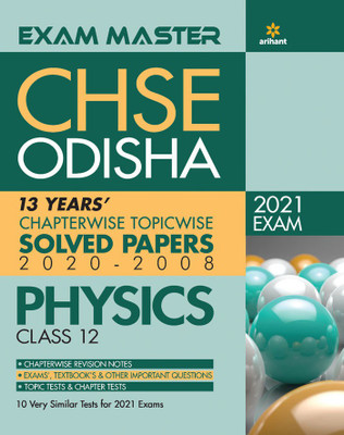 Exam Master Chse Odisha Physics Class 12 2020-21(English, Paperback, Behera R.C.)