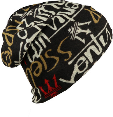 BunnyWave Self Design Beanie Cap