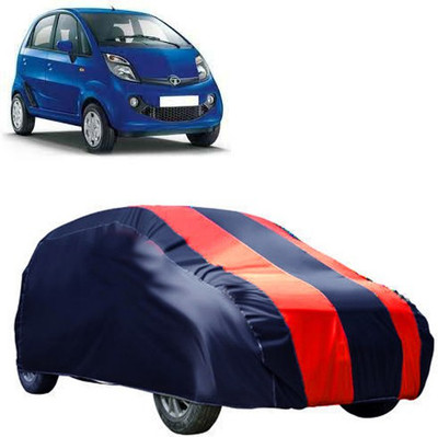 QualityBeast Car Cover For Tata Nano (Without Mirror Pockets)(Blue, Maroon)