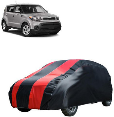 MotohunK Car Cover For Kia Soul (Without Mirror Pockets)(Red, Black)