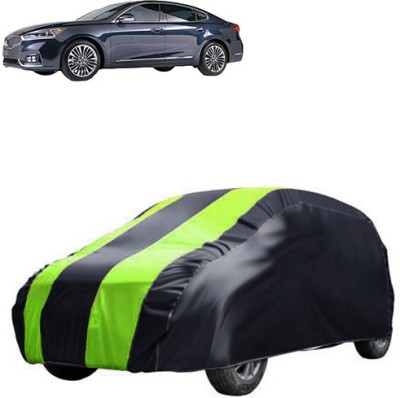 QualityBeast Car Cover For Kia Cadenza (Without Mirror Pockets)(Yellow, Black)