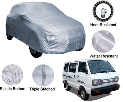 Auto Hub Car Cover For Maruti Suzuki Omni (Without Mirror Pockets)(Silver)