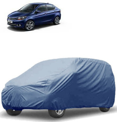 QualityBeast Car Cover For Tata Tigor (Without Mirror Pockets)(Blue)