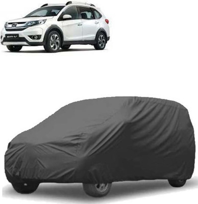 MotohunK Car Cover For Honda BRV (Without Mirror Pockets)(Black)