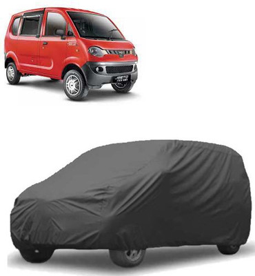QualityBeast Car Cover For Mahindra Jeeto (Without Mirror Pockets)(Black)