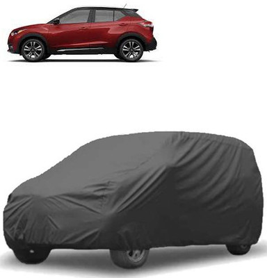 MotohunK Car Cover For Nissan Kicks (Without Mirror Pockets)(Black)