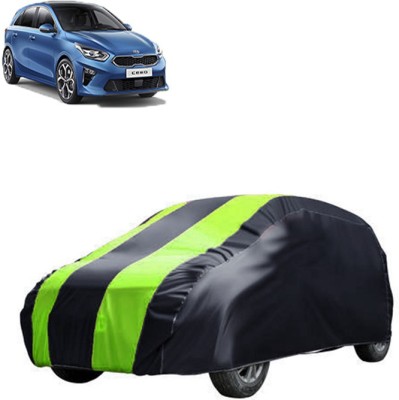 QualityBeast Car Cover For Kia ceed (Without Mirror Pockets)(Yellow, Black)