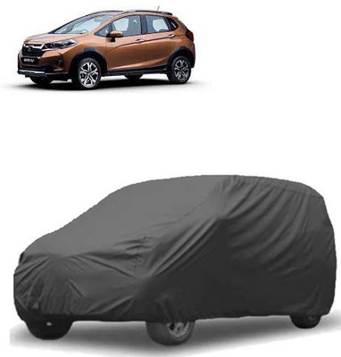 MotohunK Car Cover For Honda WR-V (Without Mirror Pockets)(Black)