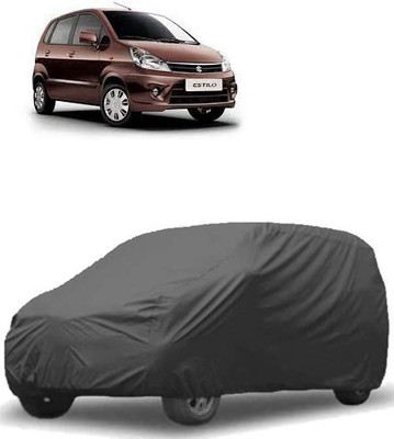 QualityBeast Car Cover For Maruti Suzuki Zen Estilo (Without Mirror Pockets)(Black)