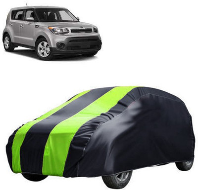 MotohunK Car Cover For Kia Soul (Without Mirror Pockets)(Yellow, Black)