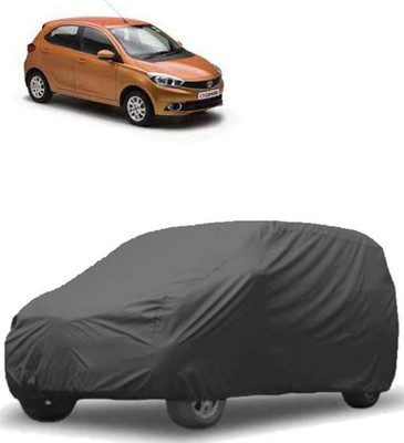 QualityBeast Car Cover For Tata Tiago (Without Mirror Pockets)(Black)