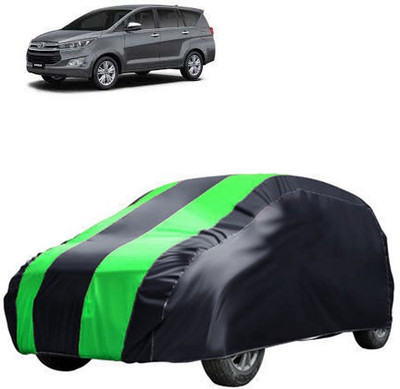 MotohunK Car Cover For Toyota Innova (Without Mirror Pockets)(Green, Black)