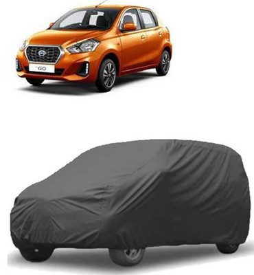 MotohunK Car Cover For Datsun Universal For Car (Without Mirror Pockets)(Black)