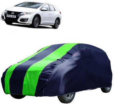 QualityBeast Car Cover For Tata Estate (Without Mirror Pockets)(Blue, Green)