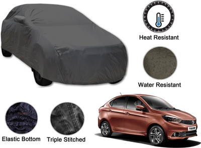 Amanzo Car Cover For Tata Tigor (With Mirror Pockets)(Grey)