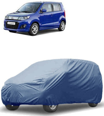 QualityBeast Car Cover For Maruti Suzuki WagonR Stingray (Without Mirror Pockets)(Blue)