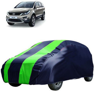 QualityBeast Car Cover For Tata Hexa (Without Mirror Pockets)(Blue, Green)