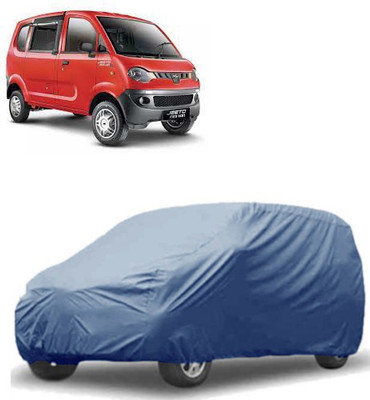 QualityBeast Car Cover For Mahindra Jeeto (Without Mirror Pockets)(Blue)
