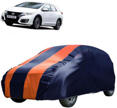 QualityBeast Car Cover For Tata Estate (Without Mirror Pockets)(Blue, Orange)