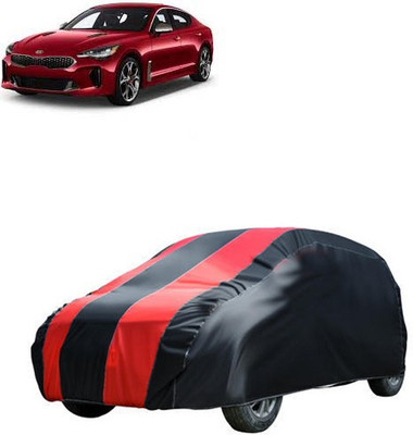 MotohunK Car Cover For Kia Stinger GT (Without Mirror Pockets)(Red, Black)