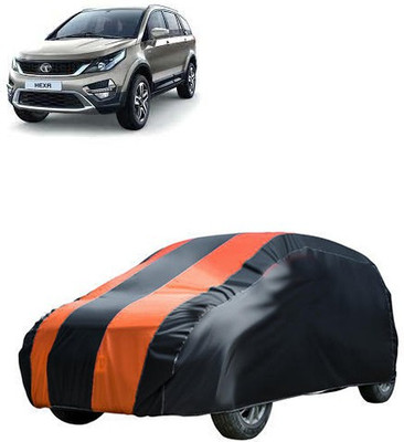 MotohunK Car Cover For Tata Hexa (Without Mirror Pockets)(Multicolor)