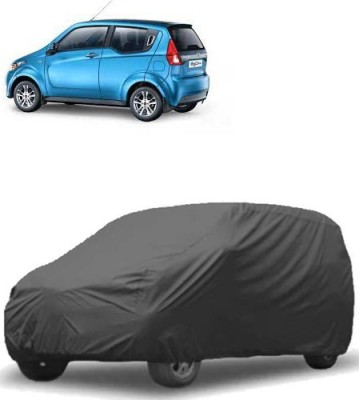 QualityBeast Car Cover For Mahindra e20 (Without Mirror Pockets)(Black)