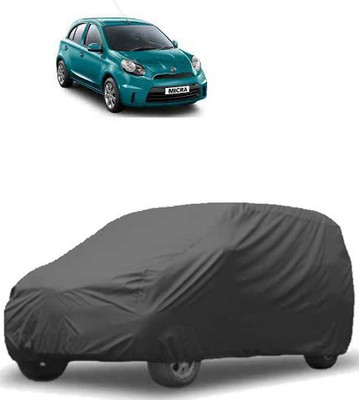 MotohunK Car Cover For Nissan Micra (Without Mirror Pockets)(Black)