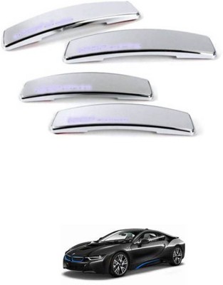 RONISH Plastic Car Door Guard(Silver, Pack of 4, Universal For Car, I8)