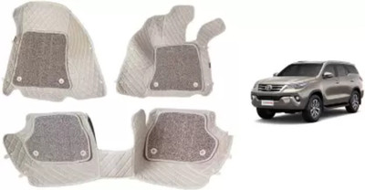 arneja trading company Leatherite 7D Mat For  Toyota Fortuner(Beige)