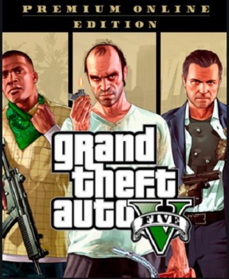 Grand Theft Auto V Premium Edition PC Rockstar Download Code (NO CD/DVD) Premium Edition(Code in the Box - for PC)