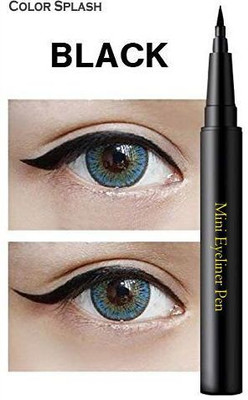 Color Splash Mini Pen Eyeliner 1.2 ml(Black)