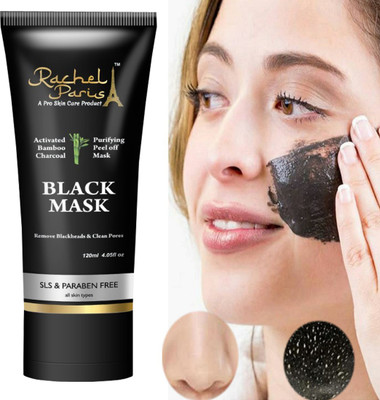 Rachel Paris Charcoal Peel Off Mask Remove Blackheads & Clean Pores(120 ml)
