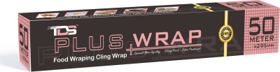 TDS PLUS WRAP Biodegradable Food Grade 50 Meter Wrapping Cling Film Shrinkwrap(50 m)