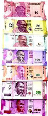 Aagaz Artificial Coupon Playing Currency/ churan Note Notes for Fun Paper (90 X 7 Notes) Dummy Indian Note for kids Gag Toy (Multicolor) Dummy Currency 630 Note for Kids Gag Toy