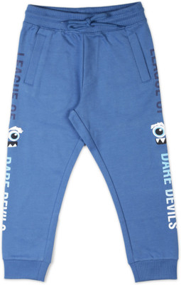 Plum Tree Track Pant For Boys(Dark Blue, Pack of 1)