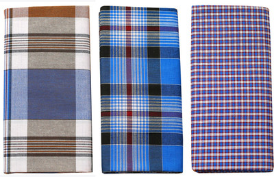 SSS NOVELTIES Checkered Multicolor Lungi
